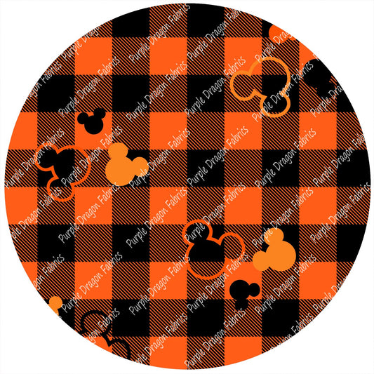 Halloween Buffalo Plaid - KNIT