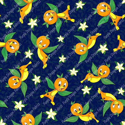 * PRE-ORDER - Citrus Bird (Navy)