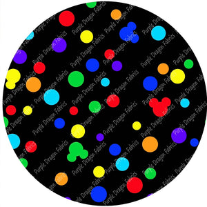 Rainbow Dots - KNIT