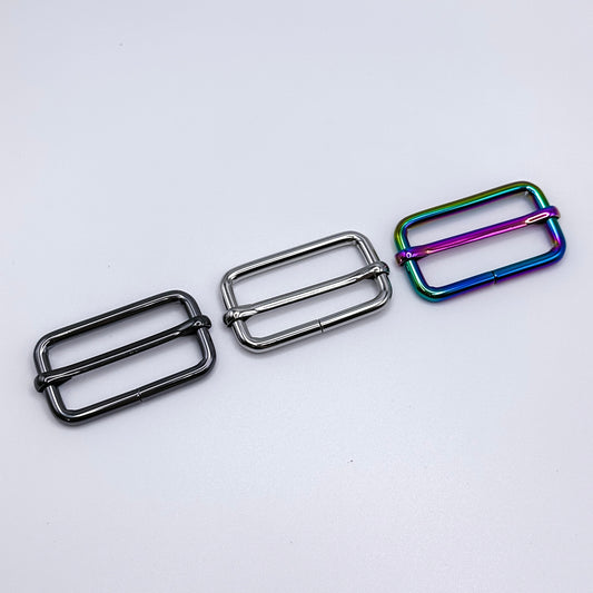 1.5" Adjustable Strap Buckles - Pack of 2