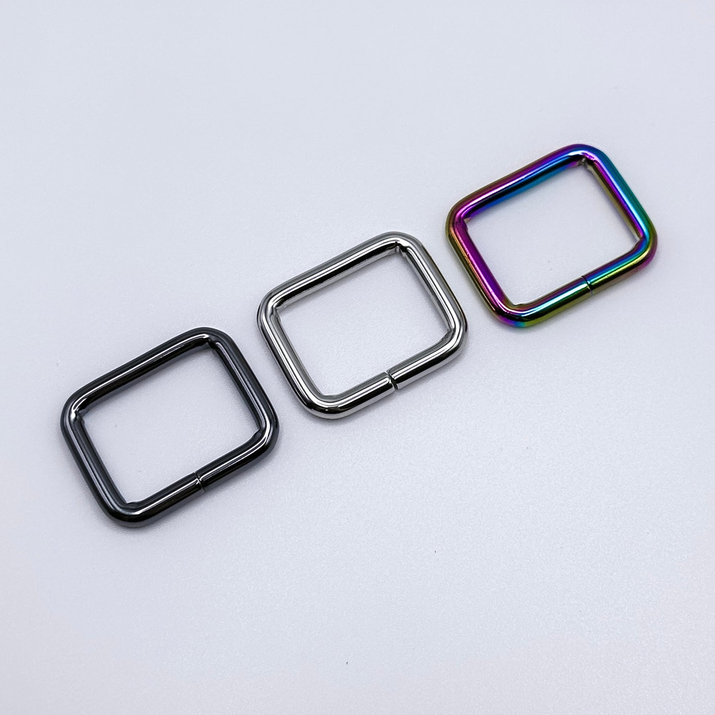 1" Rectangle Rings - Pack of 2